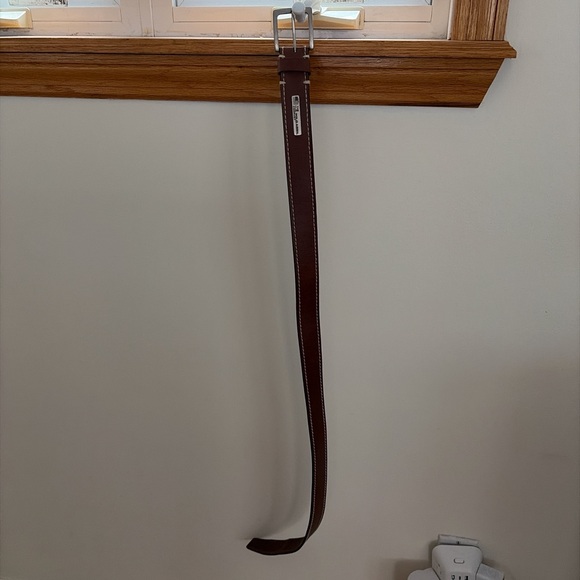 Women Brown Leather Belt - Picture 4 of 4